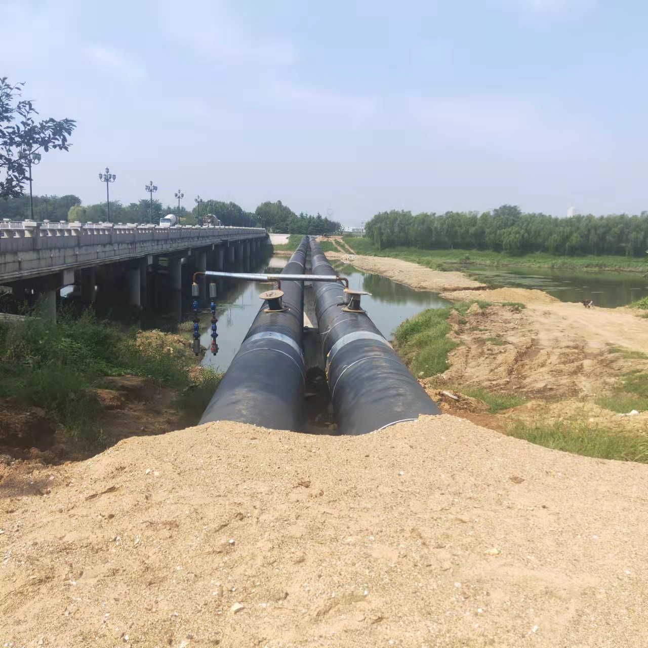 滨州长距离输油管道清洗